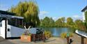 Bray Cottages: the waterside at Bray