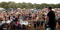 The Maidenhead Big Weekender band and crowd
