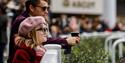 Racegoers at Howden Christmas Racing Weekend at Ascot