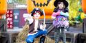 Children dressed up and enjoying Brick or Treat at LEGOLAND® Windsor