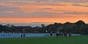 Royal Windsor Racecourse: enjoy sunsets behind the track over summer