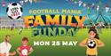 Football Mania Family Fun Day at Royal Windsor Racecourse graphic