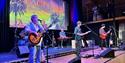 The Alter Eagles performing on stage