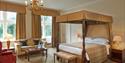 Macdonald Berystede Hotel & Spa feature four poster bedroom