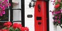 Bray Cottages | Christmas Cottage front door
