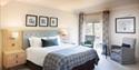 The Runnymede on Thames Deluxe Double Riverside Bedroom