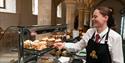 Selection of cakes at the Undercroft Cafe. Credit: Royal Collection Trust / © His Majesty King Charles III 2023