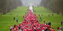 Alexander Devine Santa Dash | participants on the Long Walk
