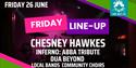Friday Line-up - Long Walk Live, Windsor - graphic