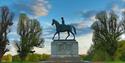Statue of Queen Elizabeth II on horseback, Windsor Great Park, image Gill Heppell
