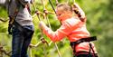 Go Ape Bracknell | children on rope ladder