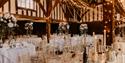 Great Fosters room decorated for a wedding