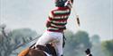 Polo player from the Jaipur Polo Team