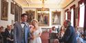 Couple in Windsor Guildhall's Chamber