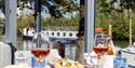 Riverside dining at Mediterranevm Bray
