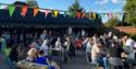 Norden Farm Night Market Aug 2025 - people in the summer market