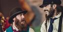 Old Time Sailors - two bearded men in traditional clothing singing