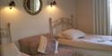 Twin bedroom at Victoria Cottage, Fifield