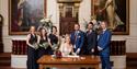 The Windsor Guildhall wedding party (image Abi Moore)