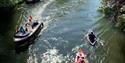 People on the River Thames at Hurley