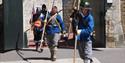 Royalists and Rebels - arrival for drills