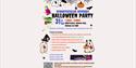 Spooktacular Sensory Halloween Party flyer