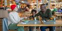 The Savill Garden Kitchen family eating