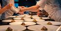 The Fat Duck | chefs plating up food