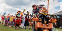 TOTFest | people in costume with bubbles
