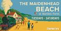 Maidenhead Beach - Old Railway poster style