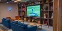 Village Hotel Bracknell TV room