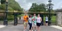 Walking Tours in Windsor | tour participants on the Long Walk with Windsor Castle in the background