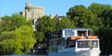 French Brothers Boats on the River Thames with Windsor Castle in the background