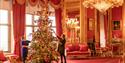 Windsor Castle's Crimson Drawing Room. Royal Collection Trust / © His Majesty King Charles III 2022