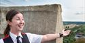 Warden at the top of the Round Tower. Royal Collection Trust / © His Majesty King Charles III 2023