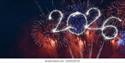 New Years Eve in Maidenhead - fireworks spelling 2026