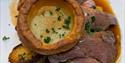 The White Hart food