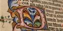 Illustrated page of a manuscript © St George's Chapel