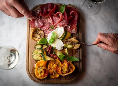 Caldesi in Campagna sharing board