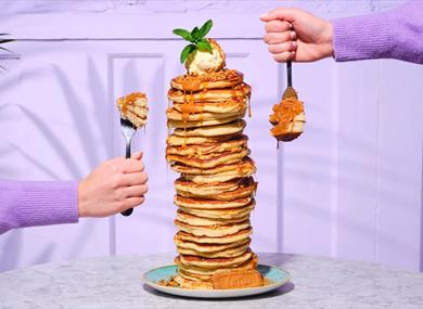 Stack of pancakes