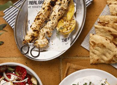 Filoxenia menu at The Real Greek