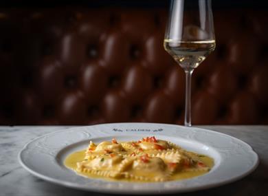 Pasta, Caldesi on Campagna