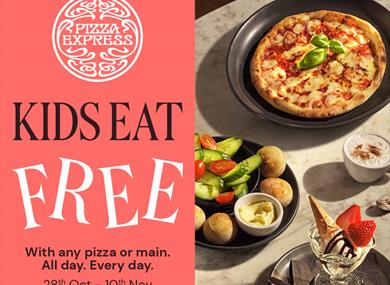 Kids eat free promotion