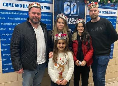 People at Escape in 60 Escape Room Windsor