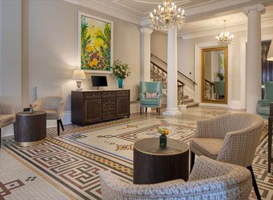 Taplow House Hotel reception