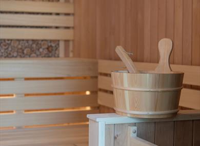 Taplow House Hotel sauna
