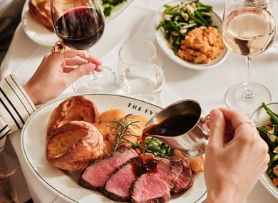 Sunday Roast at The Ivy