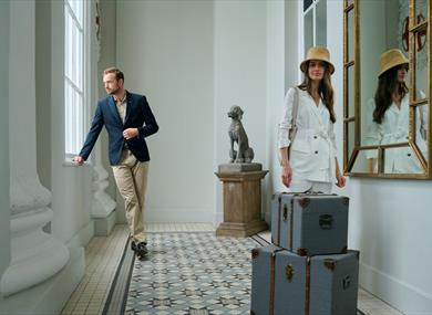 Two people at De Vere Beaumont Estate
