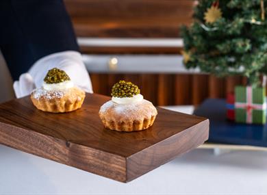 Christmas food at The Fat Duck