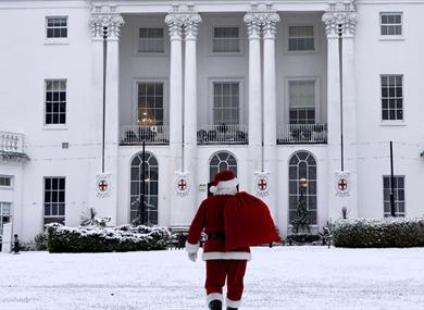 Father Christmas at Beaumont Estate